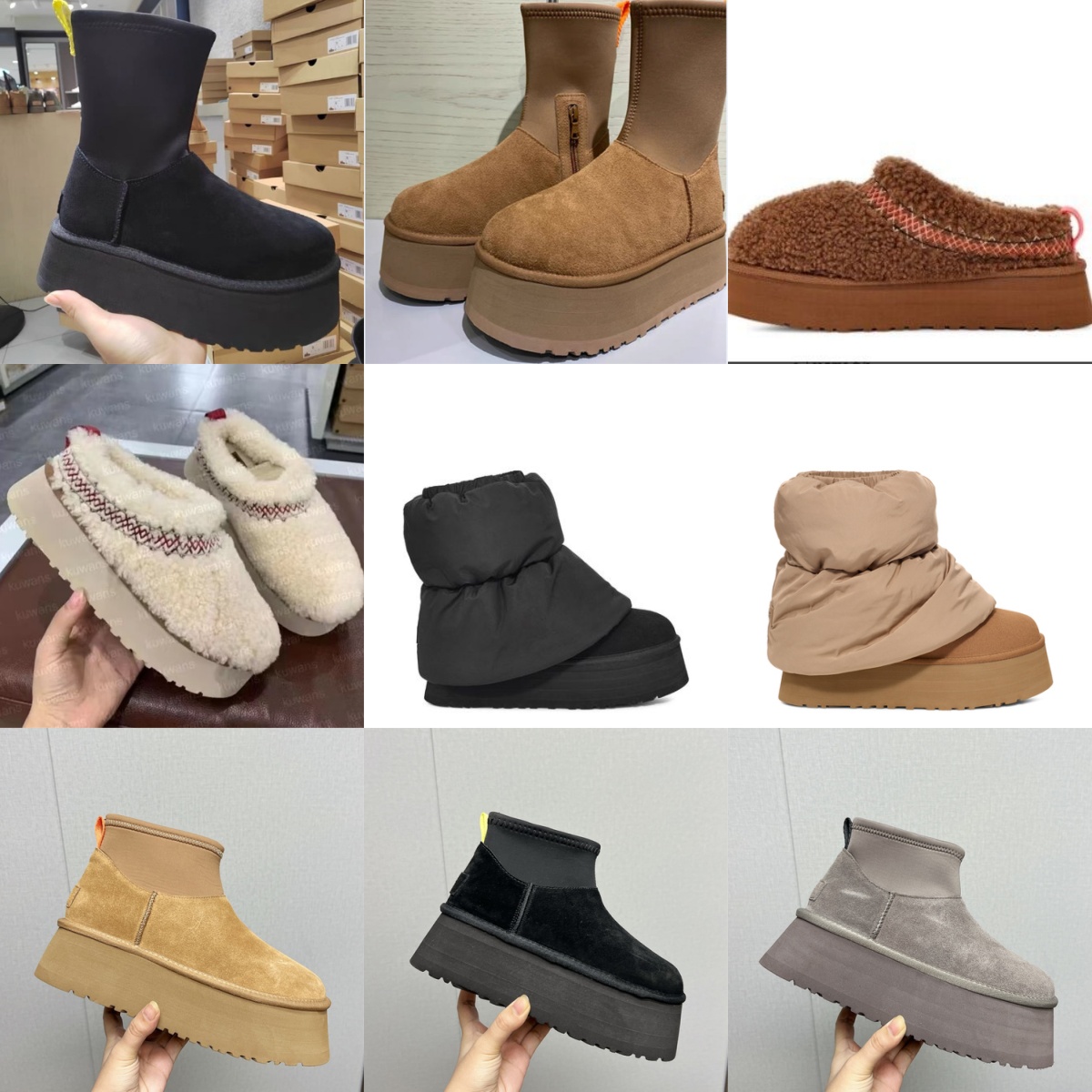 New Fashion Rep Dupe Boots Classic Ultra Mini/Mini Platform Platform Ladies Winter Snow Boot