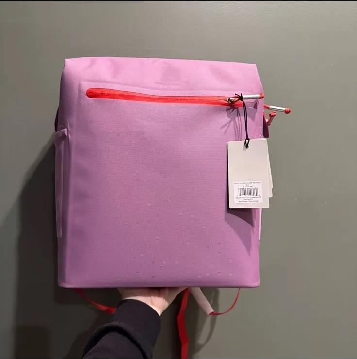 Mini Soft Cooler Lunch Bag Backpack - Recycled Polyester Travel Cooler with Shoulder Straps