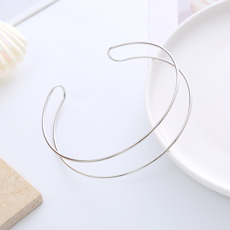 15A New personalized cross chain bracelet, fashionable chain bracelet, versatile temperament, DIY jewelry wholesale bracelets bangle bracelet men