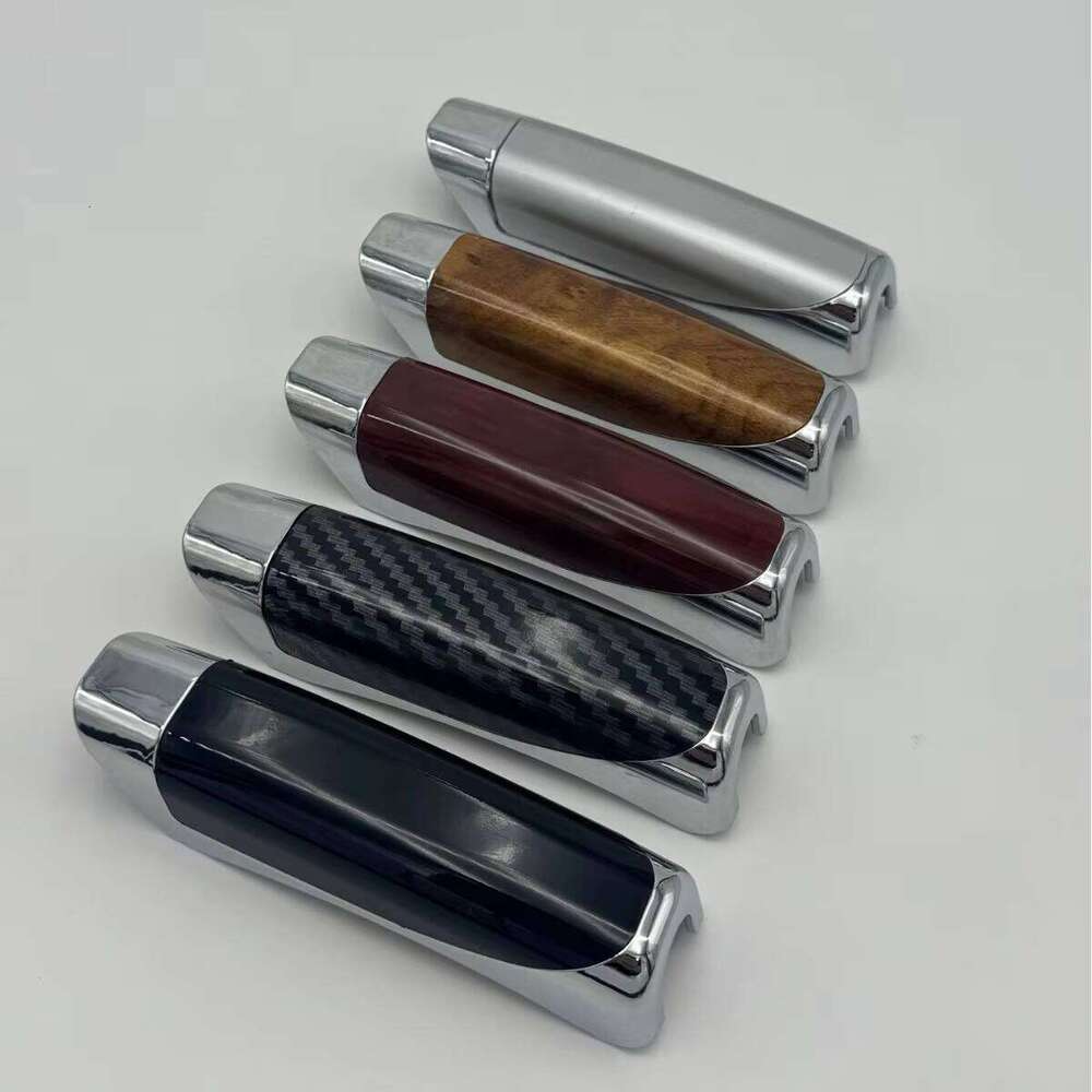 Cross-Border Carbon Pattern Handbrake Cover Plastic Decorative Sheath for Car Interior Accessories Elegant Hand-NO04