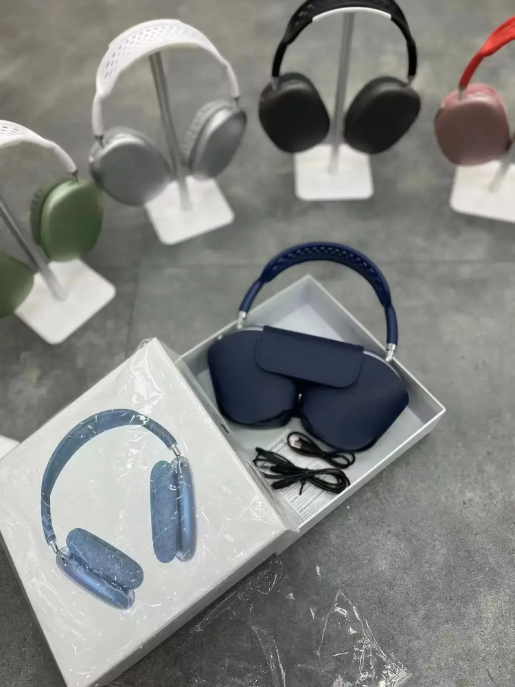 Card Radio Call Wireless Earphone Bluetooth Wireless Headphones PU Headset with Protective Bag