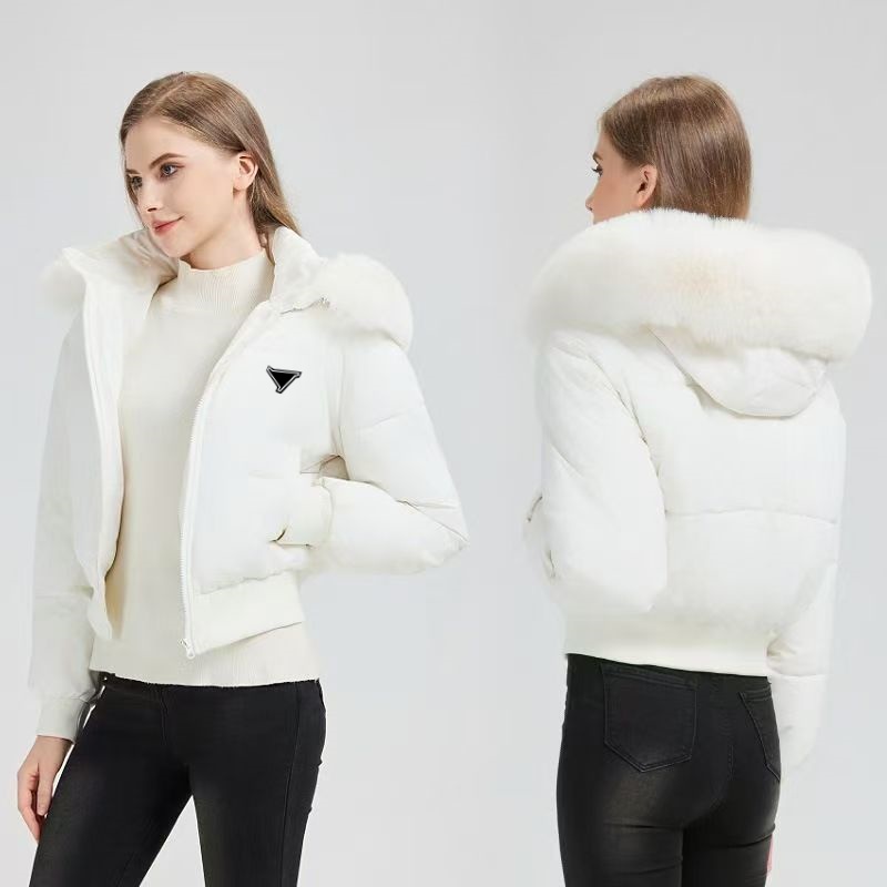 Womens Puffer Jacket Designer Down Jacket Women Coat Jacket Long Sleeves Designer Lady Slim Jacket Down Coat Windbreaker Short Winter Jacket S-xl