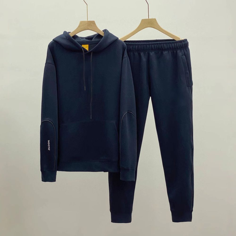 NOCTA Designer Mens hoodie Tracksuits Reflective Strip Pullover Sweatshirt Sweatpants sweater Trousers nocta Sports jumper Running Joggers suits top