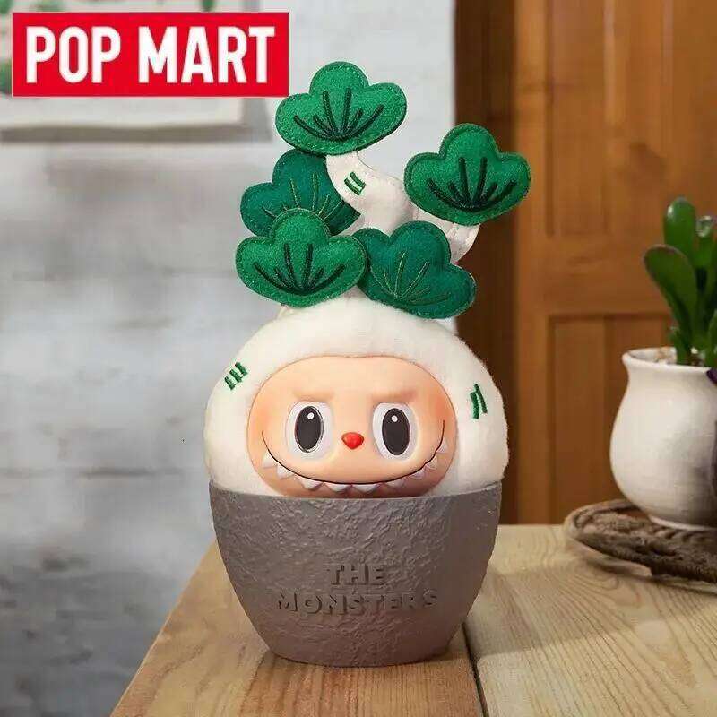 POP MART Labubu Mystery Naughty Plants Series Blind Box Bag Toys Doll Anime Figure Desktop Ornaments Collection Gift
