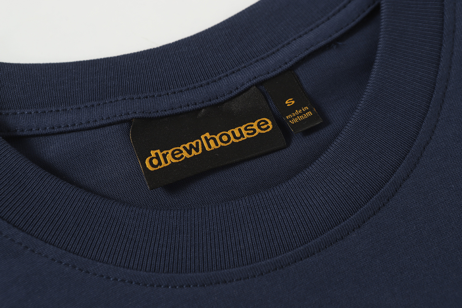 Drew House New Classic smiley drew letters T Shirt Men's and Women's Long Sleeve Tshirt Designer Luxury