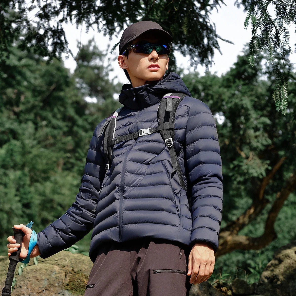 Bosideng Outdoor Performance Down Jacket With 700 Goose Down Triple Layer Protection And Ergonomic Motion n For Hiking 250828