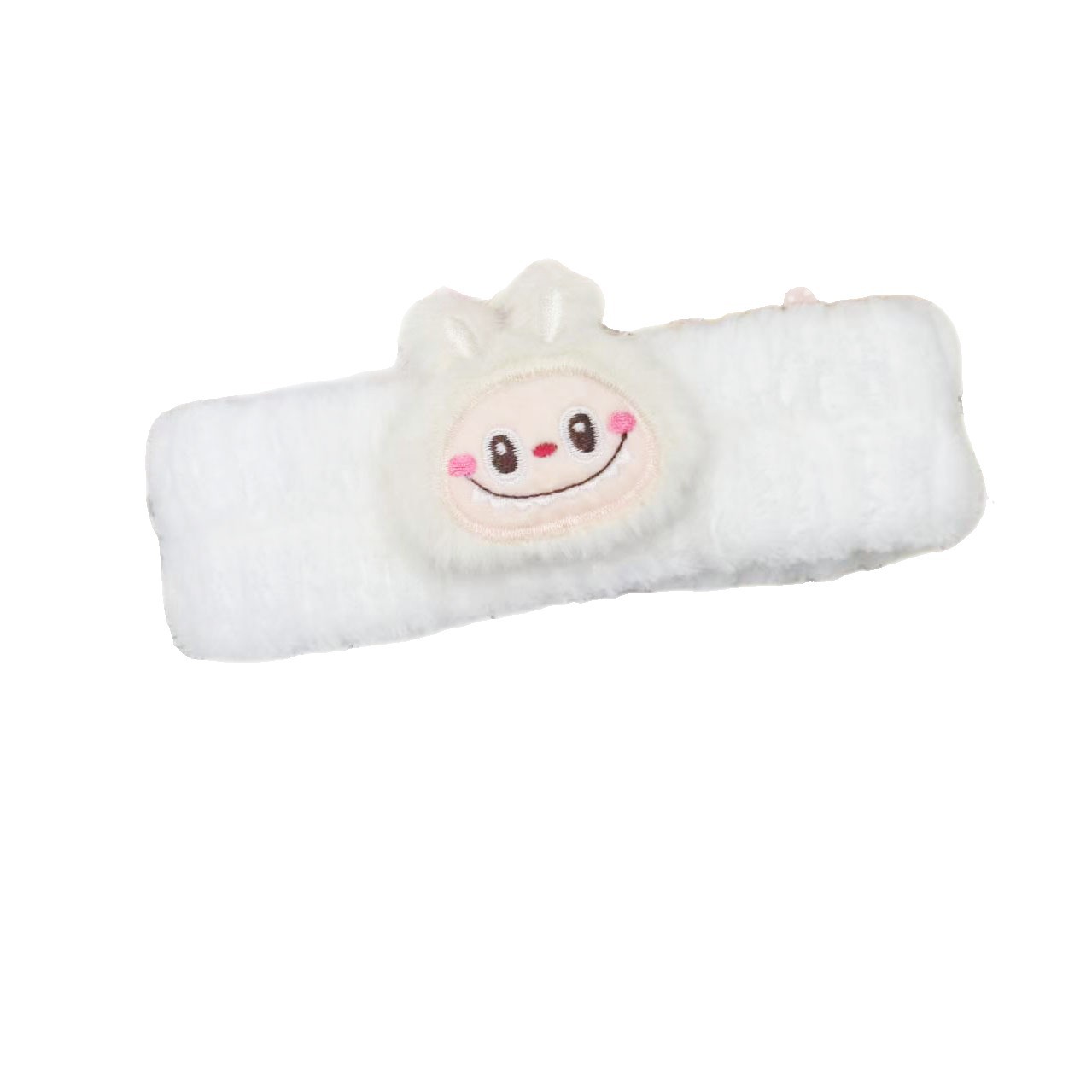 Labubu Headwea Cute Cartoon Hair Band Plush Washing Wrist Band Sweat Absorbing Wrist Band Hair Flannel Accessories Fluffy Hair Tying Band Hair Hoop