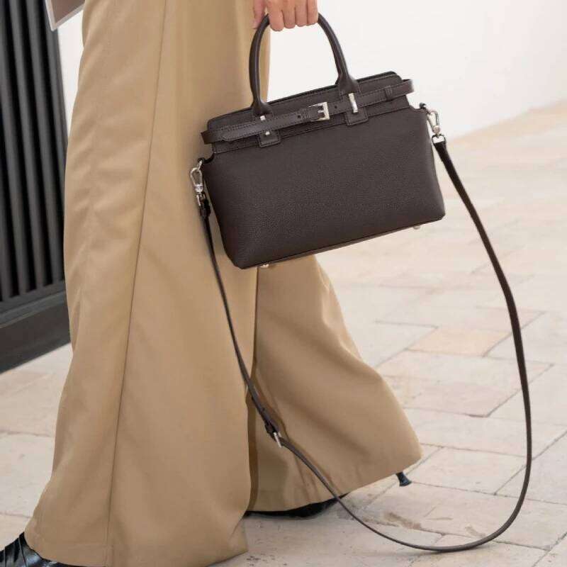 YANATARI Genuine Woman Shoulder Handbags Ladies Crossbody Bags Designer Minimalism Bag Cattle Leather