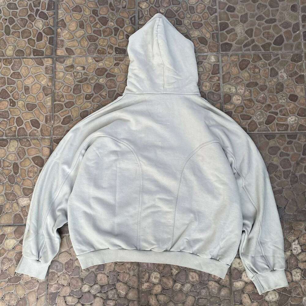 Gothic Letter Embroidered Pullover Clothes Y2k Hoodies Women Haruku Oversized Pockets Button Stand Collar Sweatshirt Hoodie