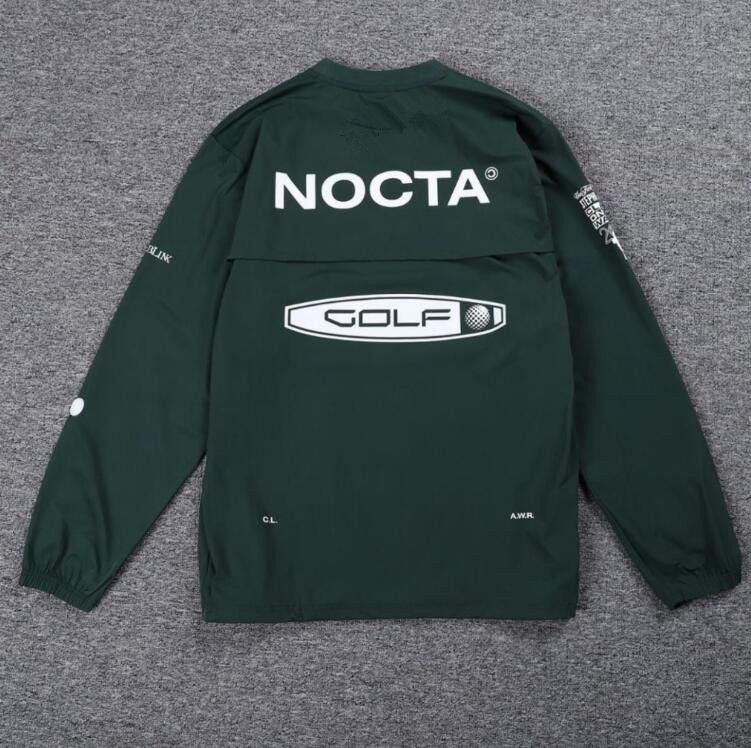 Designer Men Hoodies sweaters version nocta Golf draw breathable quick drying leisure sports T-shirt long sleeve round neck summer