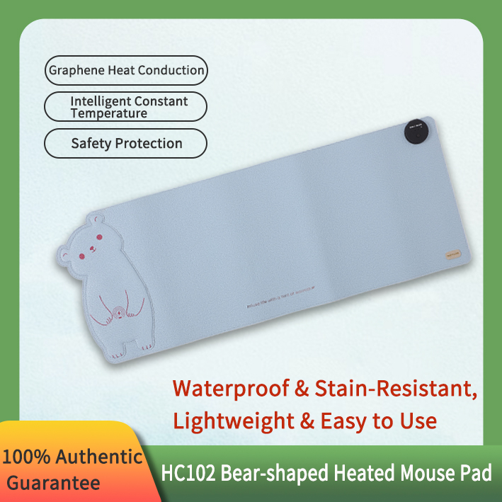 Cute Little Bear Design Rechargeable Mouse Pad with Built-in Heaters HC102