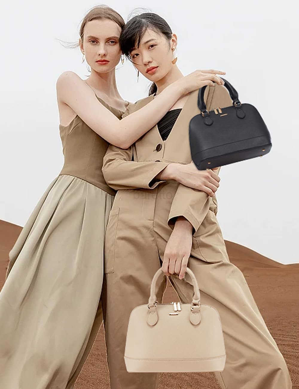 urse for Women Small Crossbody Bags Classic Double Zip Top Handle Dome Satchel Bag M250828