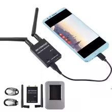 UVC Dual /Single Antenna Control Receiver OTG 5.8G 150CH Full Channel FPV Receiver W/Audio for Android Smart Phone PC M
