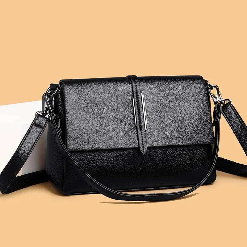 Genuine Soft Handbag Fashion Women High Quality Leather Shoulder Crossbody Bag Female Messenger Bags Purse Totes