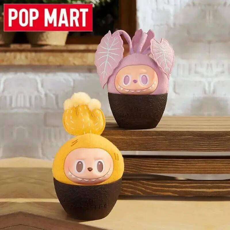 POP MART Labubu Mystery Naughty Plants Series Blind Box Bag Toys Doll Anime Figure Desktop Ornaments Collection Gift