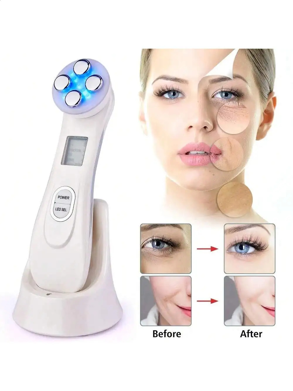 Beauty Products Professional Face Exfoliating Ultrasonic Shovel Peel Cleaner Skin Scrubber Spatula Skin Care Tools 250820