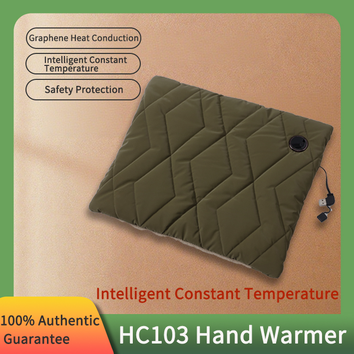 Camo-Patterned Personalizable Hot Pad Easy-to-Carry & Quick-Warm Muscle Soother