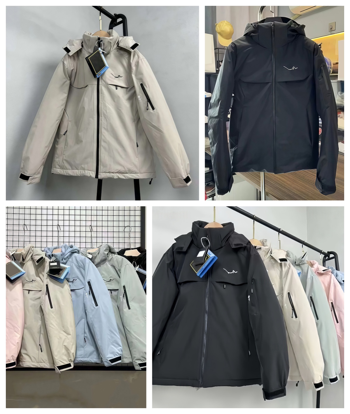 men Designer down jacket Parka Coats Coat Fashion classic Jacket casual Outdoor winter Jacket embroidery Bone Bird mens women puffer Jacket Breathable cotton