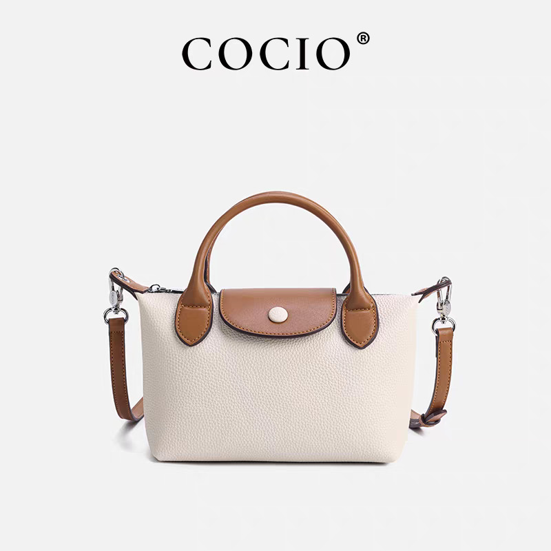 COCIO New Handheld Shoulder Bag Minimally Crossed Small Bag Women's Versatile Commuter Women's Dumpling Bag