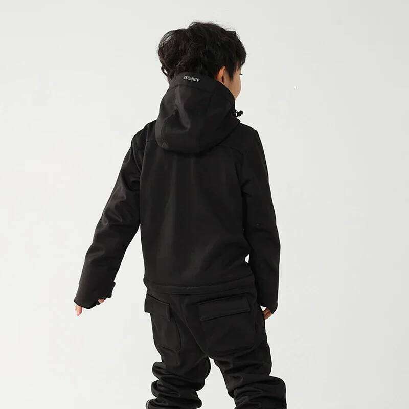 Warm Girl Boy Ski Overalls Winter Children One Piece Snow Suit Snowboard Kids Jumpsuit Mountain Sport Teeange Skiing Set Clothes