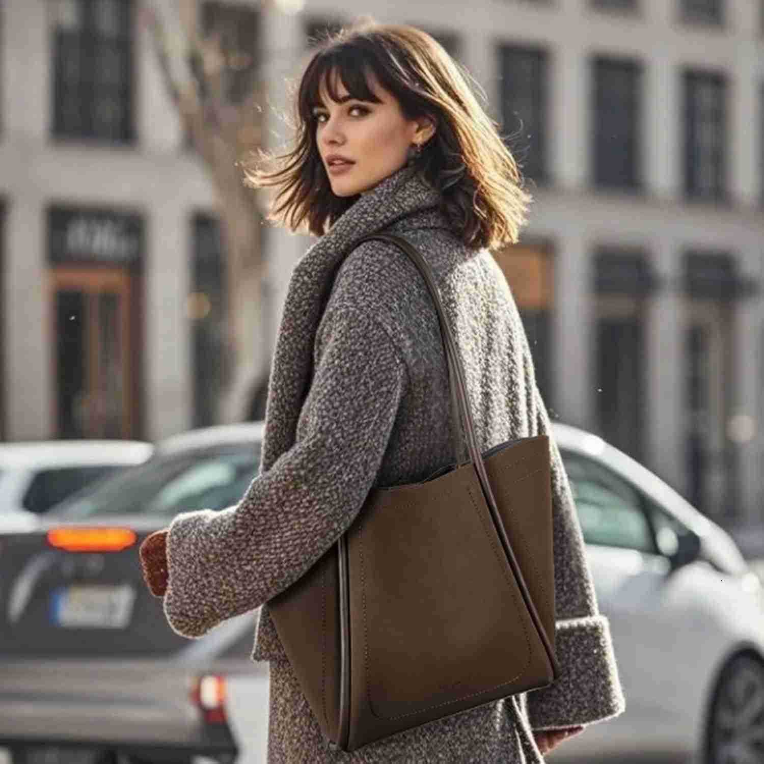 Purses for Women Trendy Travel Shoulder Bag Ladies Designer Tote Handbag 2025 Summer 114 x 3 x 122 M250828