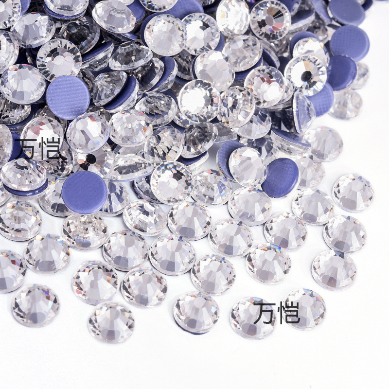 14400 pieces of bulk wholesale Tanzania sparkling non repaired rhinestone nail diamond nails for nail charm nail art decoration para unas 241015