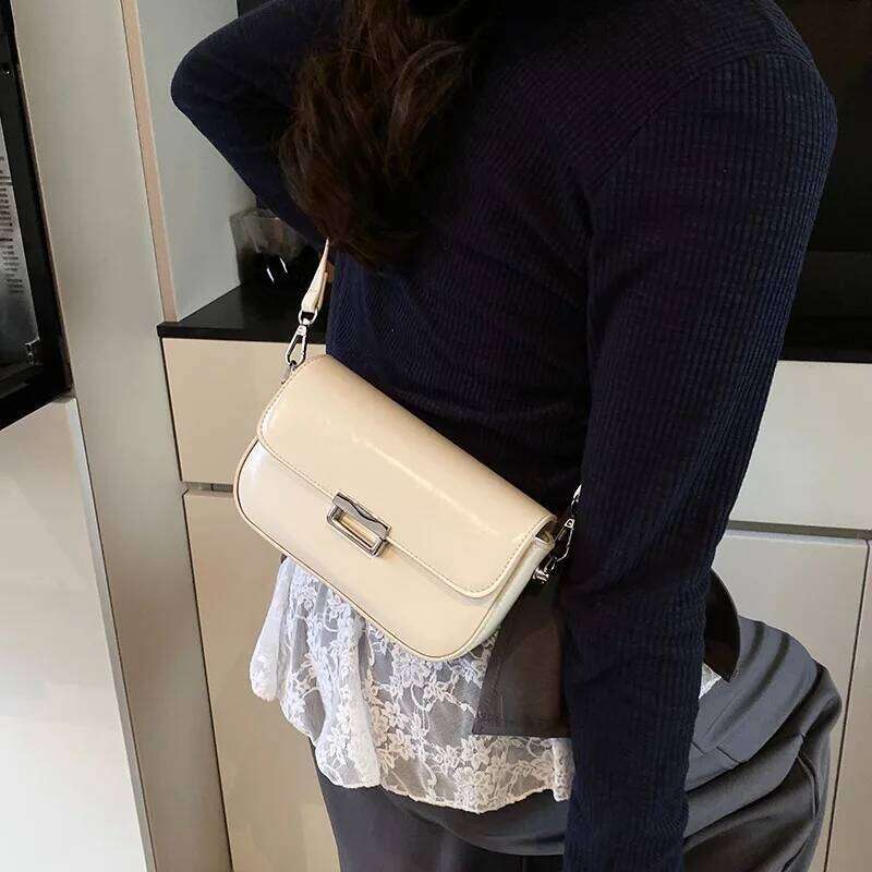 Versatile Leather Crossbody Bag For Elegant Ladies By Famous Designer, Brand Shoulder Handbag