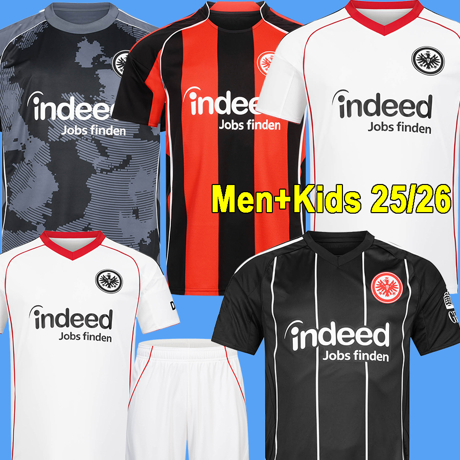 25 26 EiNtRaChT FrAnKfUrT MARMOUSH M.GOTZE soccer jerseys Retro KOCH KOLO MUANI 125th Men Kids kits DINA EBIMBE LINDSTROM AARONSON football Shirts