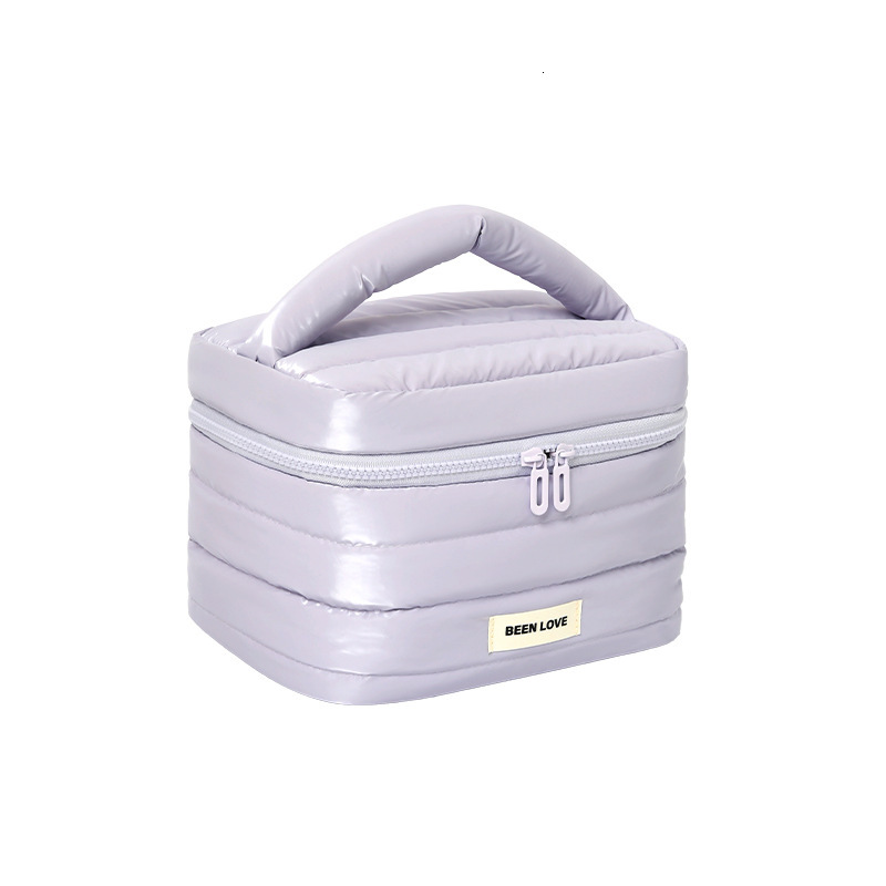 2025 Autumn New Travel Cosmetics Storage Bag Simple Storage Elegant Bag Travel Essential Lightweight Designer Handbag Women's Storage Bag