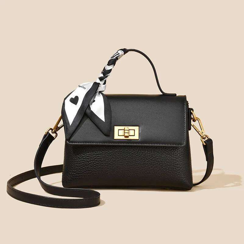 High-Quality Women's Messenger Handbags, Genuine Leather Shoulder Crossbody Bag From Famous Designer