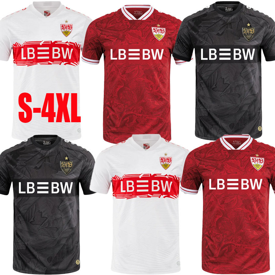 25 26 VfB StutTgartS Soccer Jerseys STILLER MITTELSTADT UNDAV FUHRICH Football Jersey Shirt 2025 2026 DEMIROVIC ZAGADOU CHABOT Uniforms Kids Kits sets