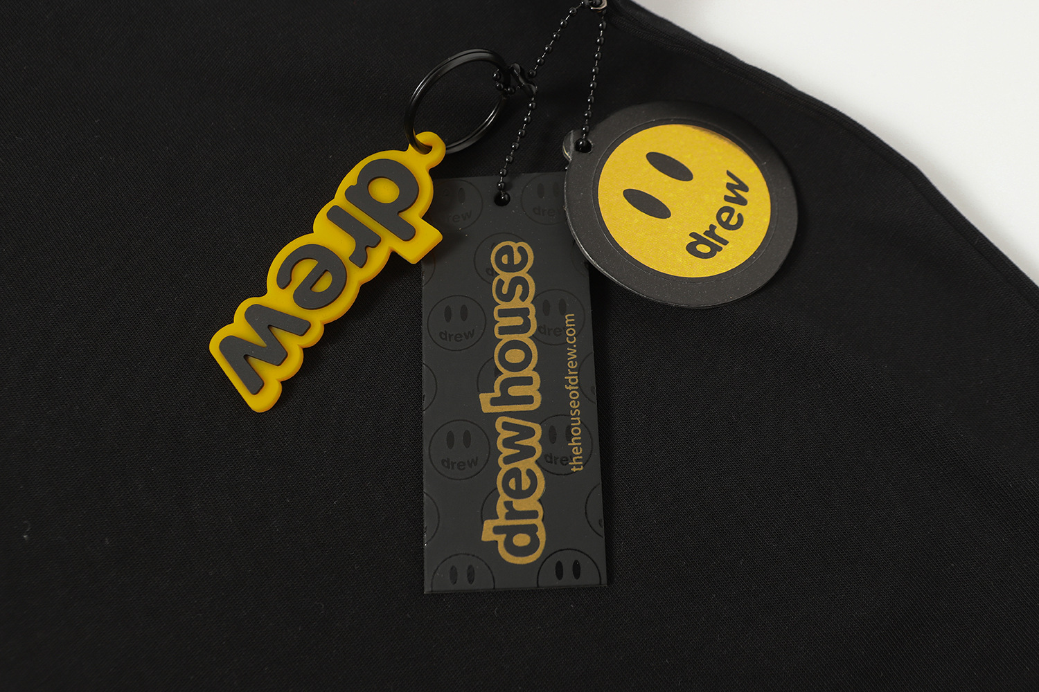 Drew House New drew Cartoon bear T Shirt Men's and Women's Long Sleeve Tshirt Designer Luxury