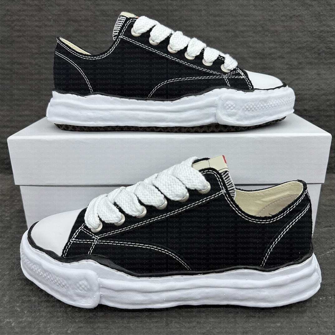 Designer Miharas Peterson OG Sole Canvas Mastermind Blakey Shoes Mihara Men Women New Casual Dissoed Natural Hank Blue Purple Green Black Sneakers 35-47