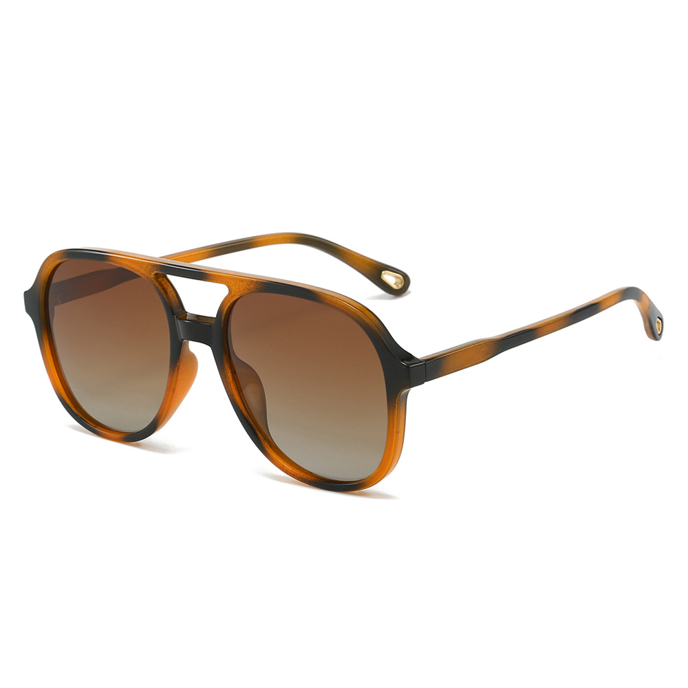 Classic Aviator Polarized Sunglasses for Men and Women TAC Two Tone Lenses for Driving and Fishing