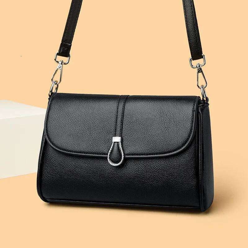 2025 New Temperament Simple And Versatile Shoulder Messenger Women's Middle-Aged Mother Bag