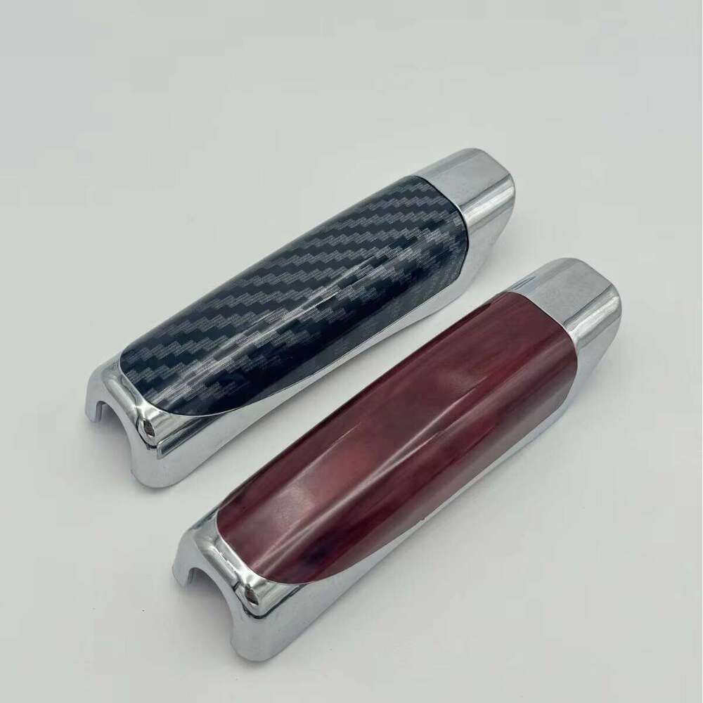 Cross-Border Carbon Pattern Handbrake Cover Plastic Decorative Sheath for Car Interior Accessories Elegant Hand-NO04