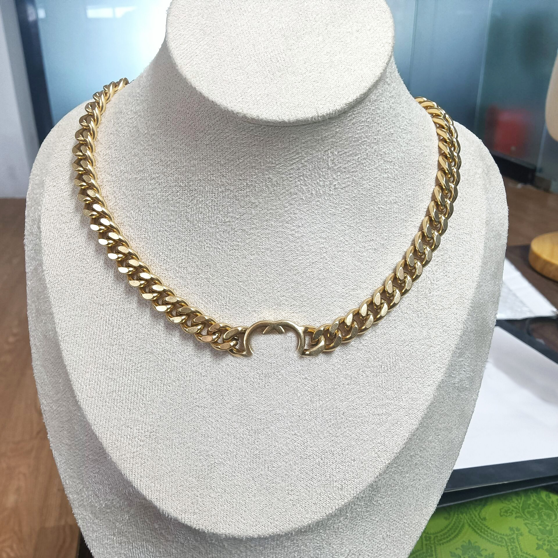 Chain designer necklace charm bracelet designer luxury jewelry choker vintage fashion Plated gold letter simple pendants womens mens necklace trendy faf0127