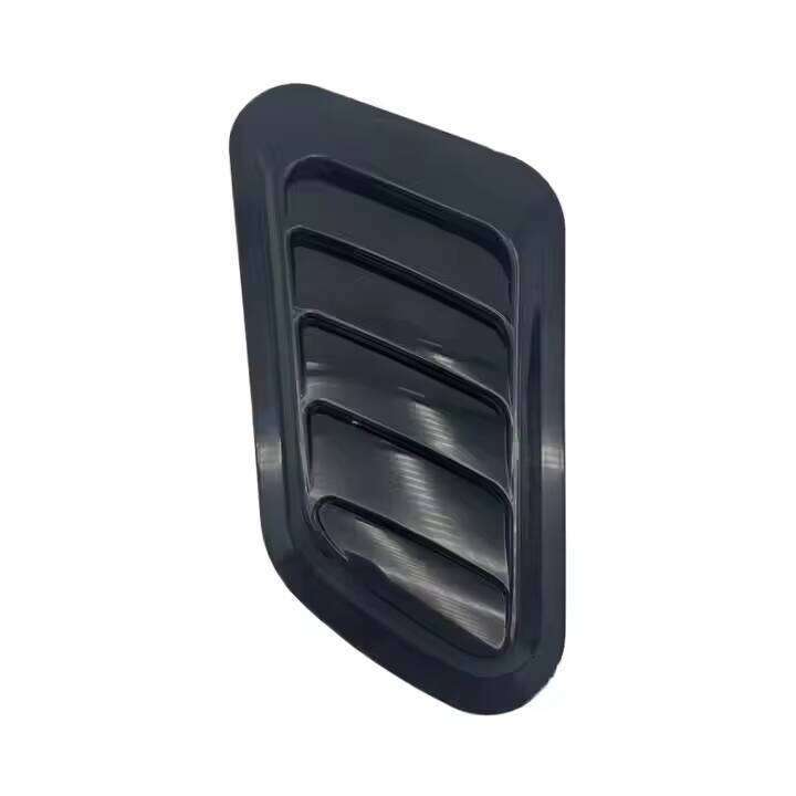 Cross-Border Applicable Carbon Fiber Inlet hine Modified Exterior Accessories Decorative Hood Fake Air Outlet for-NO02