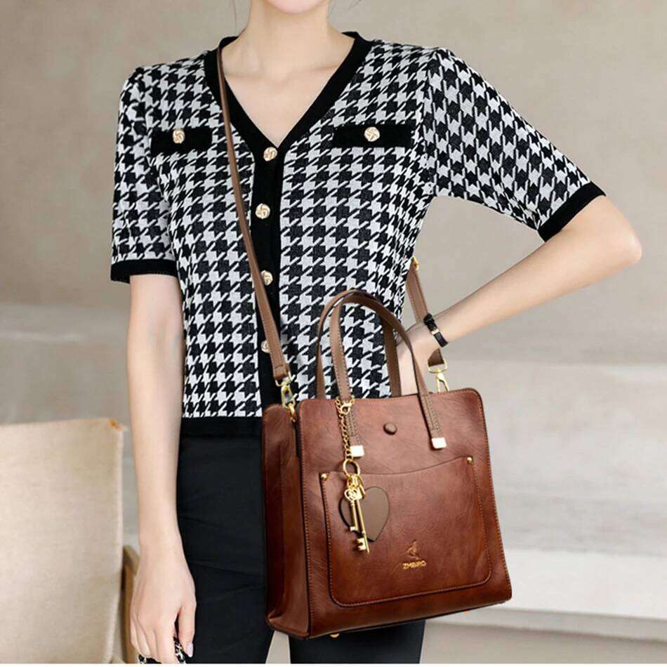 High Quality 3 Layers Crossbody Bags Casual Female Totes Ladies Purses And Handbags Designers Pu Leather Shoulder Bag Sac