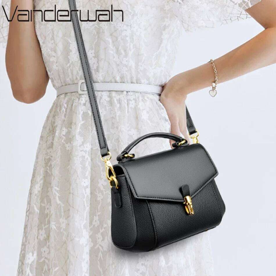 Women Handbags And Purses Casual Style Designer Crossbody Bags High Quality Leather Shoulder Messenger Bag 2024 Small Sac