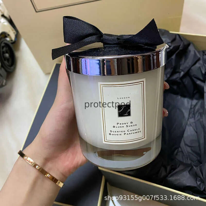 Jo Malone Scented Candle Romantic Fragrance Home Bedroom Less Aromatherapy Gift Box 200G L250726