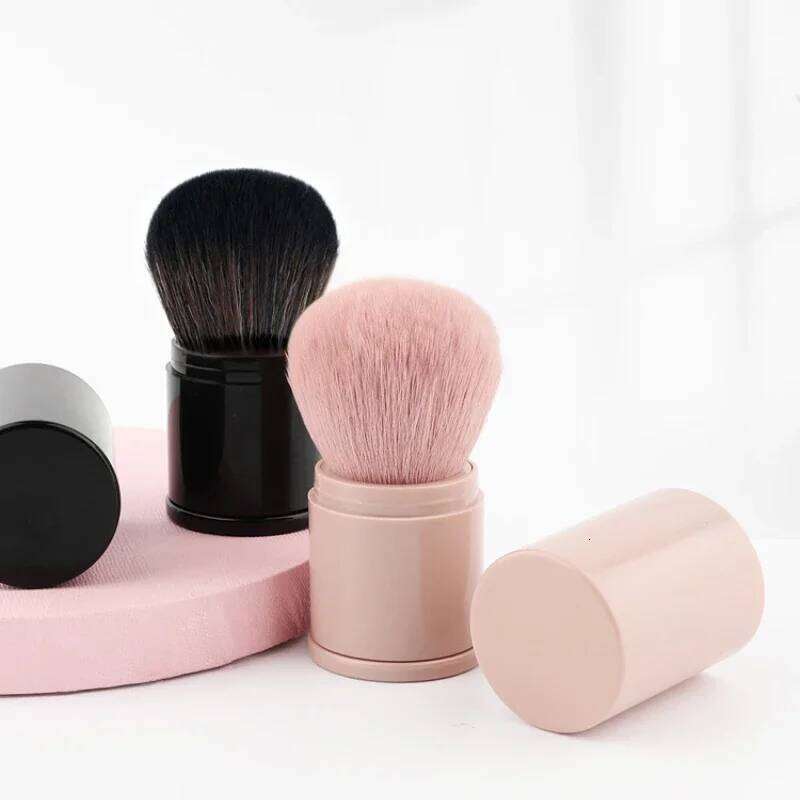 Quality Portable Mini Retractable Blush Soft Loose Powder Foundation Brush lti Functional Nail Beauty Makeup Tool X250828