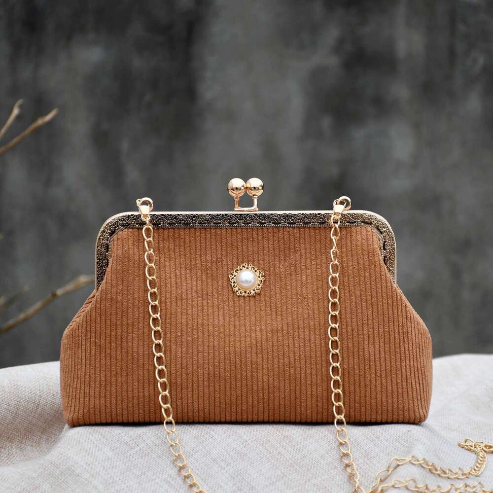 NEW Cheap Vintage Designer Dress Party Lock Shell Chain Strap Women Shoulder Crossbody Bag Bags