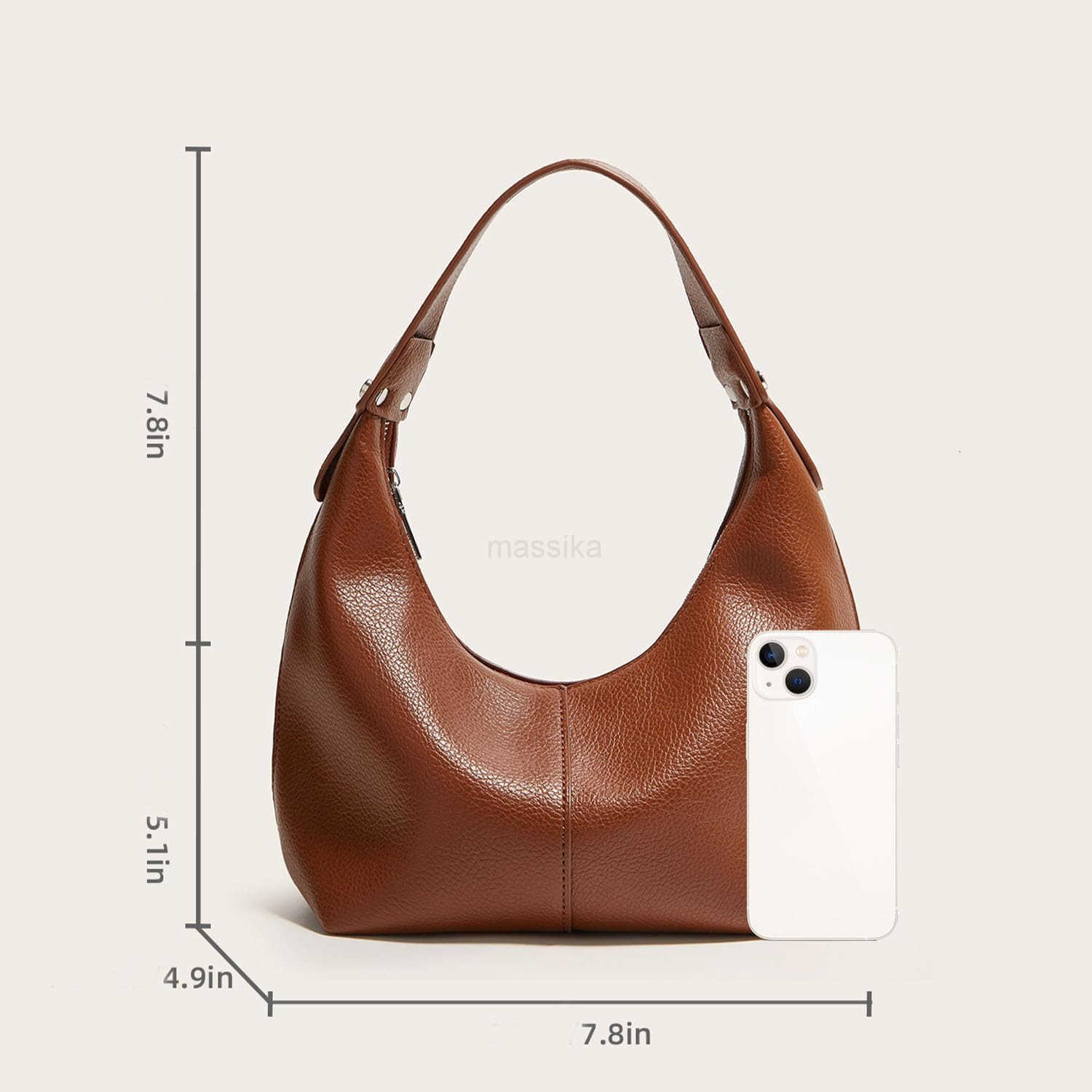 2025 Hobo Handbags Vegan Leather Shoulder Bags for Women Clutch Y2K Purse Handbags Tote Bag M250910