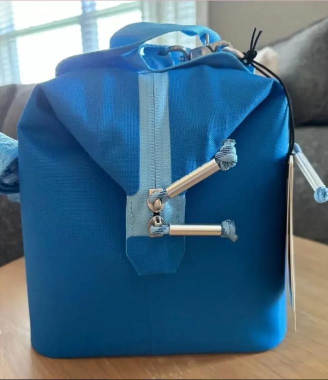 Mini Soft Cooler Lunch Bag Backpack - Recycled Polyester Travel Cooler with Shoulder Straps