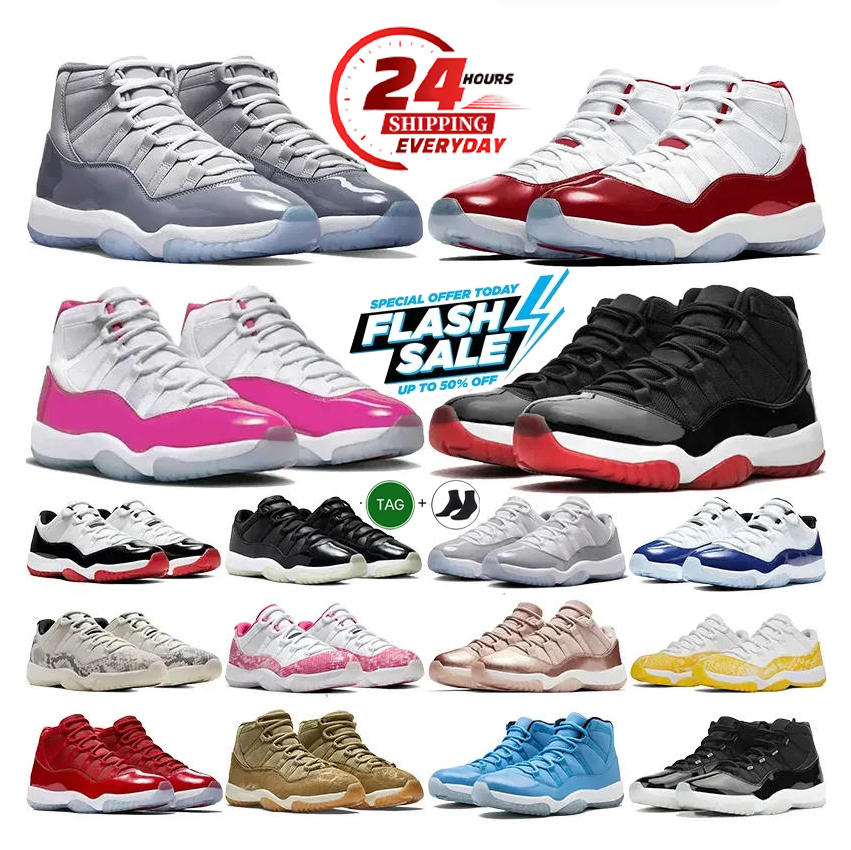 11s Basketball Designer Shoes 11 Mens j11 Sneakers Grand Finale Sail Igloo Purple Rain Cherry Cool Grey Bred Red Midnight Navy Gamma Blue Womens Trainers Sports