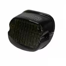 New 12V Smoke Red Taillight Layback LED Tail Brake License Plate Light For Harley Softail Fatboy FXST Dyna Night Train FXD