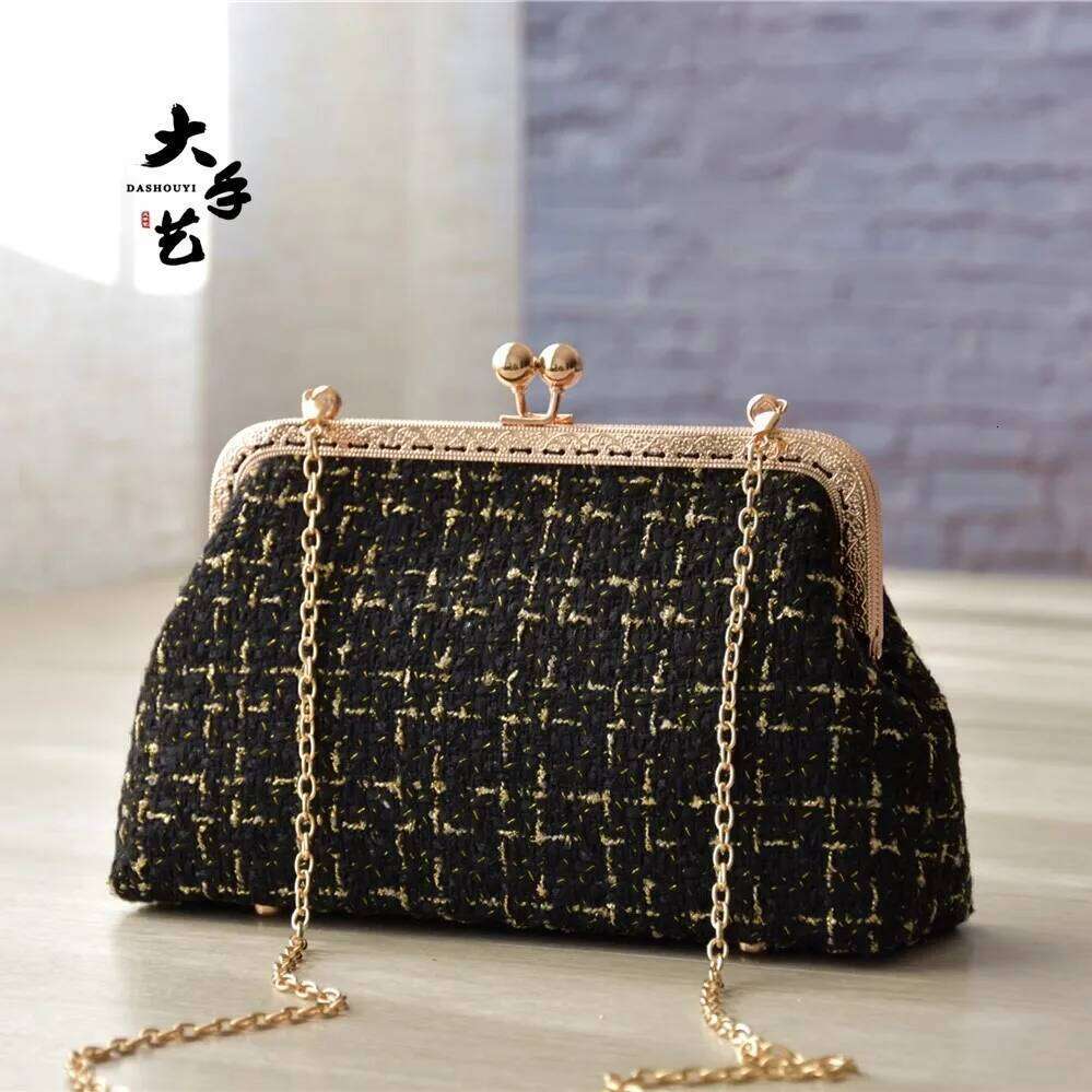 NEW Cheap Vintage Designer Dress Party Lock Shell Chain Strap Women Shoulder Crossbody Bag Bags