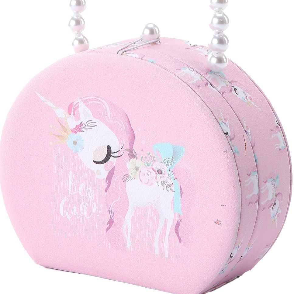 Hot selling children's jewelry box jewelry storage box multi-layer large capacity storage earring jewelry home cartoon cute jewelry box wholesale
