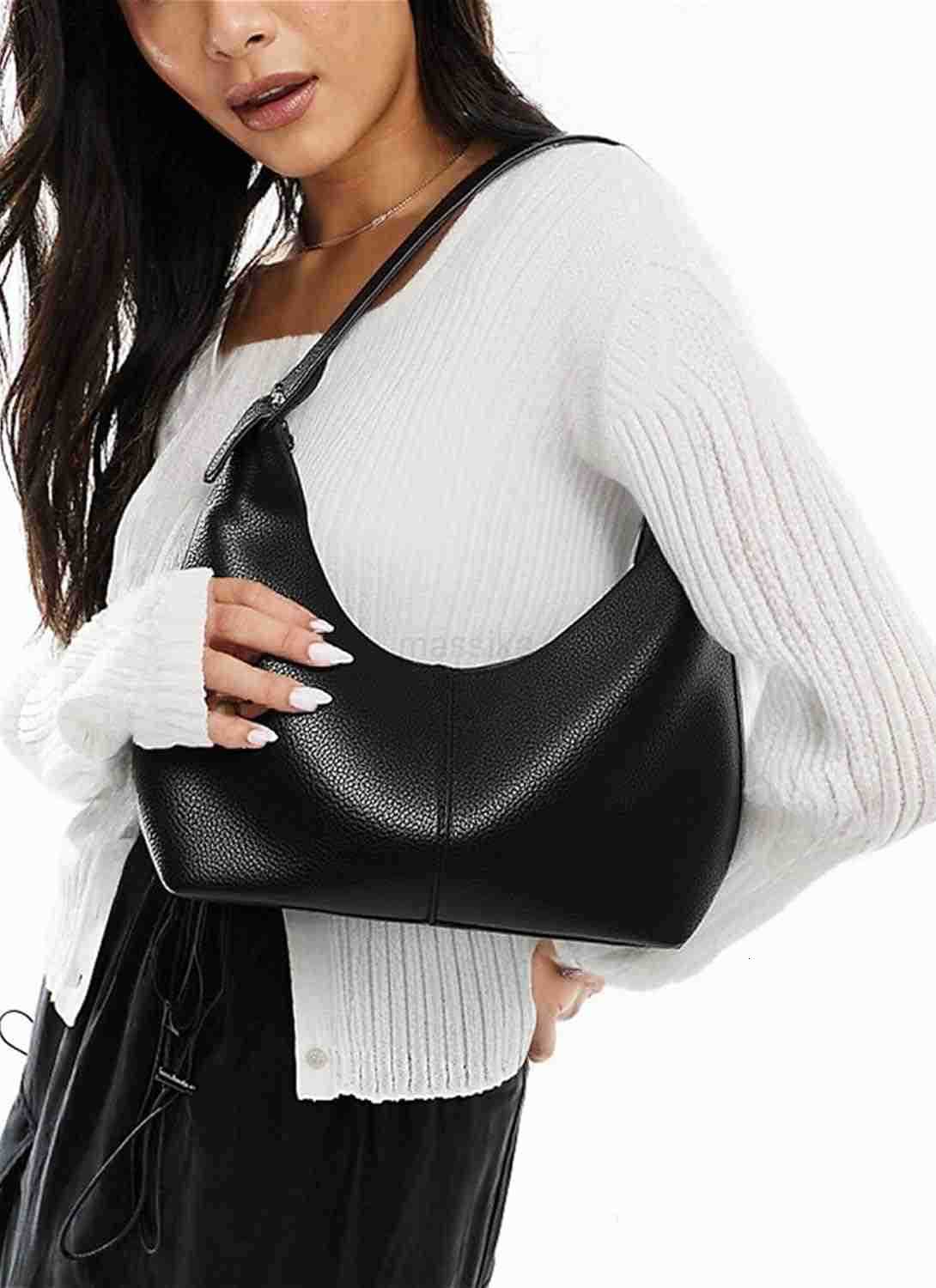 2025 Hobo Handbags Vegan Leather Shoulder Bags for Women Clutch Y2K Purse Handbags Tote Bag M250910